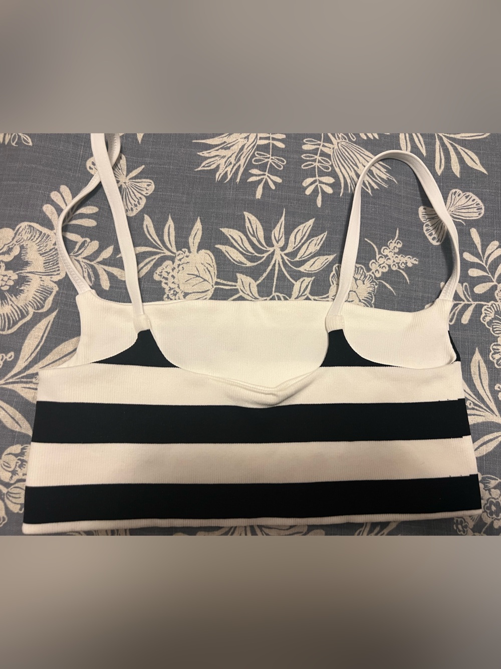 FREE PEOPLE STRIPED BRA XL